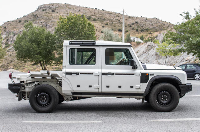 英力士ineos grenadier皮卡:商用4x4越野神器来了