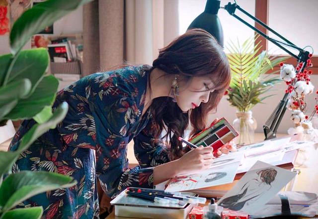 梁世恩的爱与画如何,让你遇见我,在我最美丽的时刻