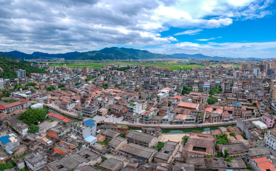 点赞江田镇三溪村水波上的村庄桨声里的乡愁