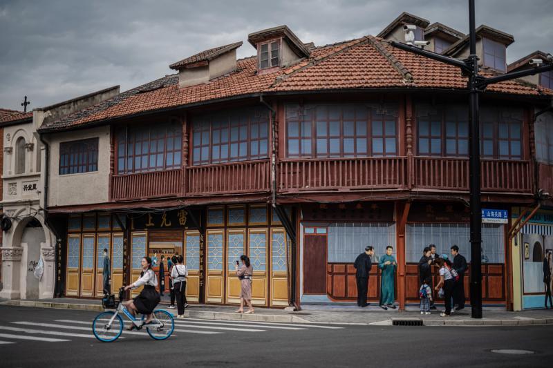 裸眼3d这片上海老城厢的风情画卷让人真假难辨