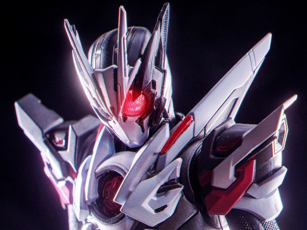 假面骑士:突击蝗虫手办重涂,黑白恶魔惊艳登场,最帅零一诞生了