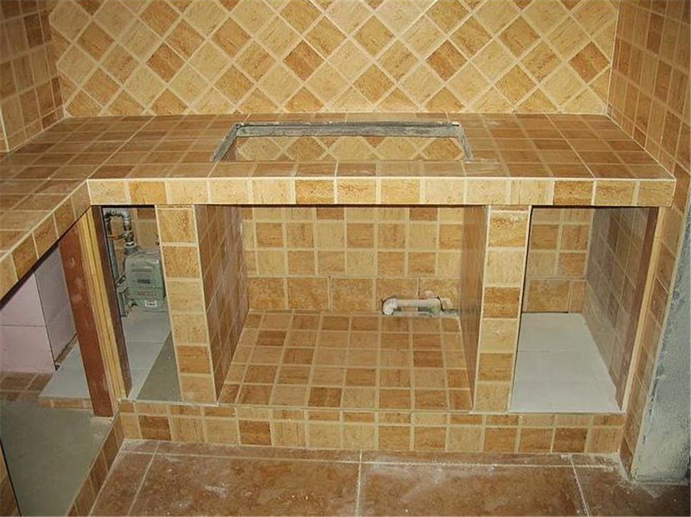 厨房砖砌橱柜值得做吗有一说一比起整体橱柜它真有不少优点