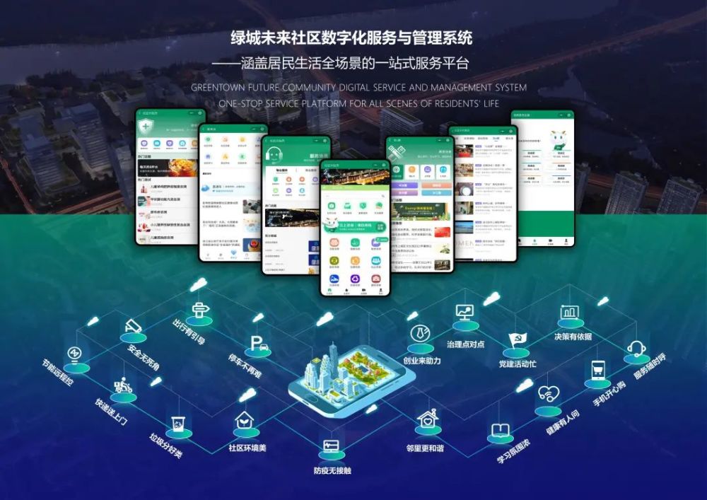 在未来社区如火如荼地建设过程中,绿城信息将充分贯彻数字化改革总体