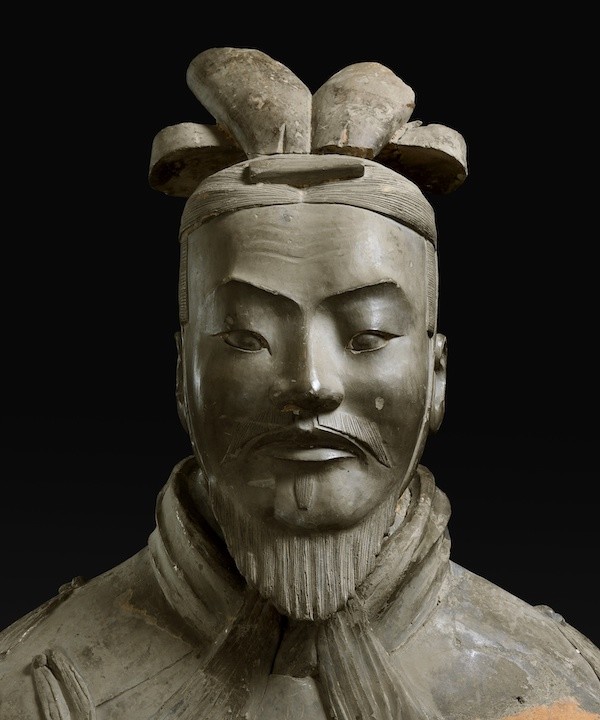 在希腊遇见兵马俑线上展平行时空里的五彩兵马俑