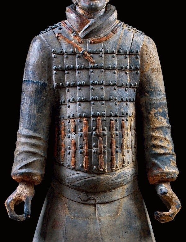 在希腊遇见兵马俑线上展平行时空里的五彩兵马俑