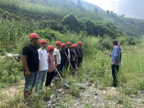 白鹤滩水电站库区移民安置水利工程金江大堰改造工程开工