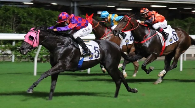 香港骑师"一哥"何泽尧在跑马地赛马场迎新赛季首胜