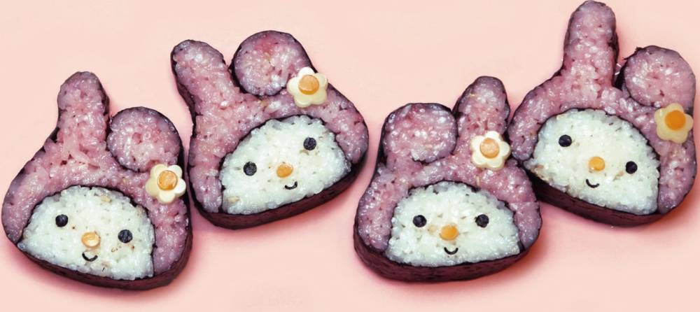 一看就会的寿司卷,只比普通寿司多几步,做出可爱美味的卡通寿司