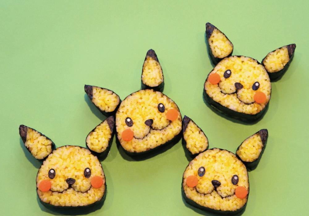 一看就会的寿司卷,只比普通寿司多几步,做出可爱美味的卡通寿司