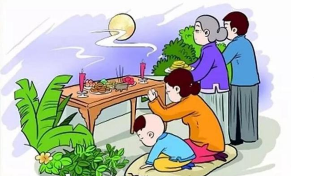 中秋|祭月|土地神