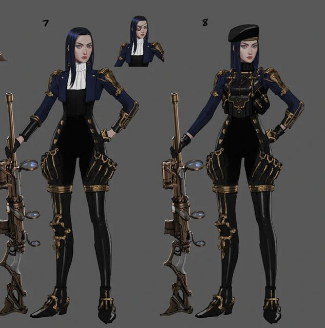 lol女警迎来"史诗级更新"!原皮肤即将重做,身材更好也更飘逸