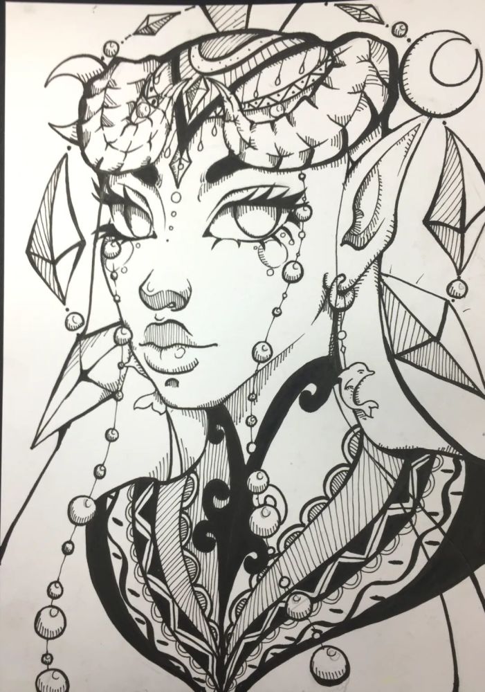 t馆绘画小课堂创意绘画教程艺术生必看