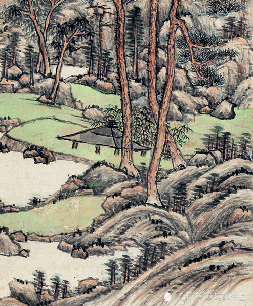 学习黄公望画风,描绘天然妙景,王原祁绘《仿古山水》_腾讯新闻