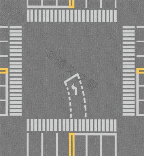 左转弯待转区该怎么走速看