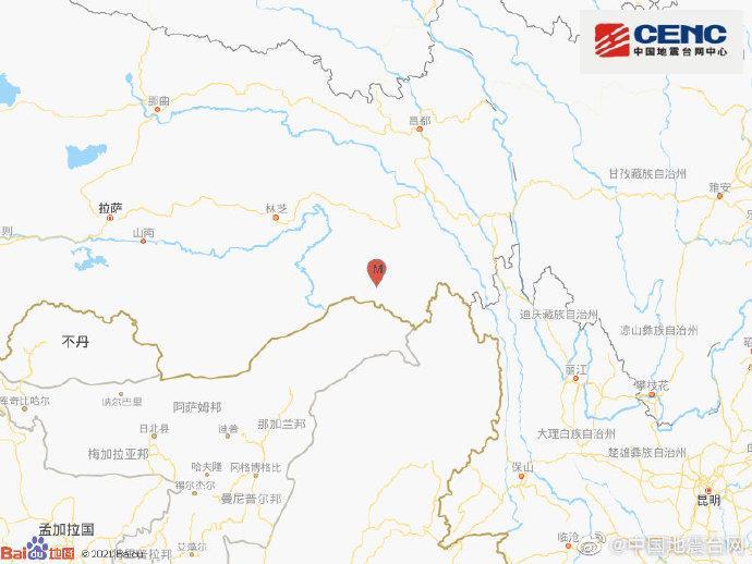 西藏林芝市察隅县发生4.5级地震震源深度10千米睿丁英语教材