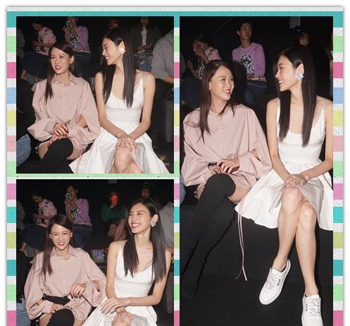 陈乔恩和奚梦瑶的穿搭方式都好美,一个温柔一个甜,太好看