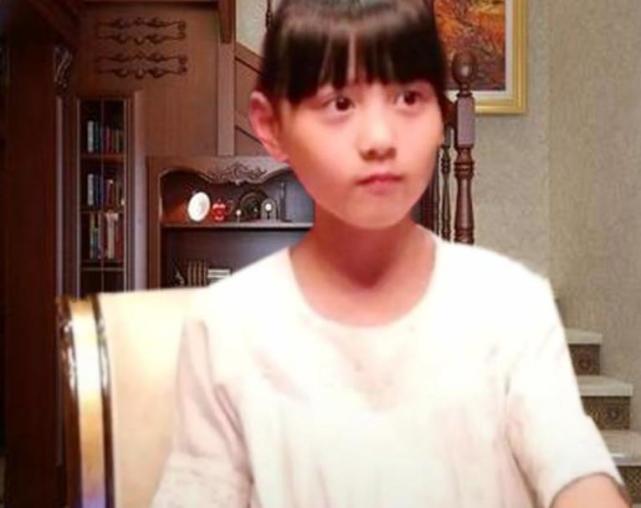 朱小贞和阳阳被p图照片美得太惊艳林生斌曾说自己偏爱女儿