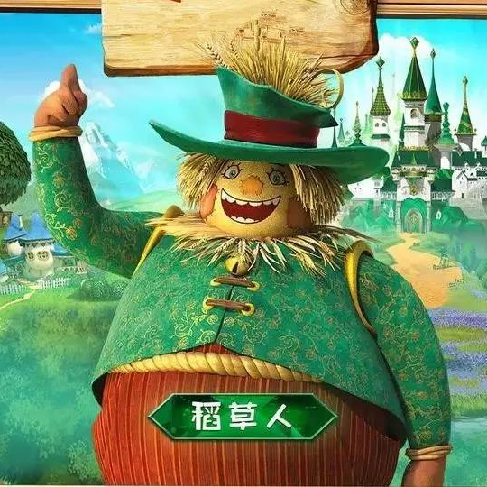 在寻找回家的路程中,遇到了稻草人,铁皮人和狮子结伴同行,最终回到了