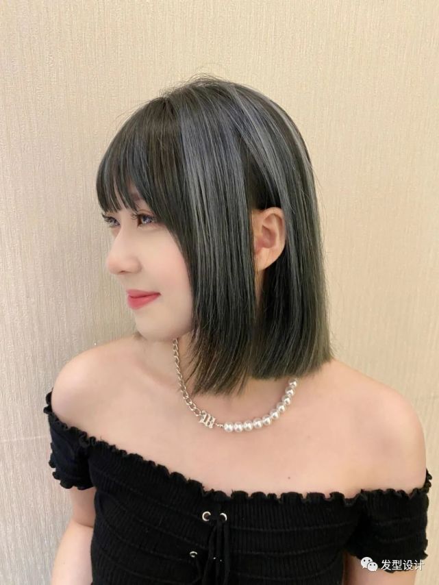 法式流苏染短发爆美