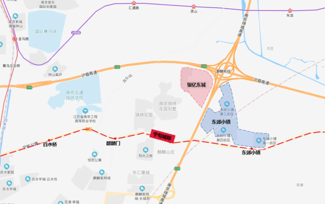 这2个小区, 靠近宁句城际东郊小镇站,据悉, 该地铁预计今年就通车