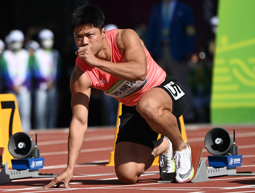 全运会田径男子100米预赛赛况