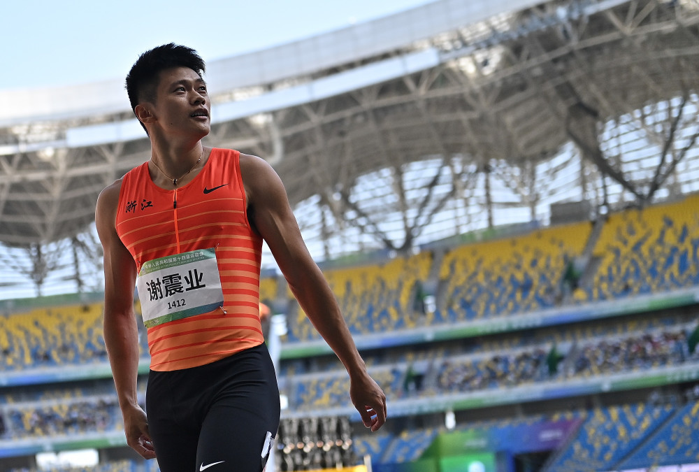 (全运会)田径——男子100米预赛赛况_腾讯新闻