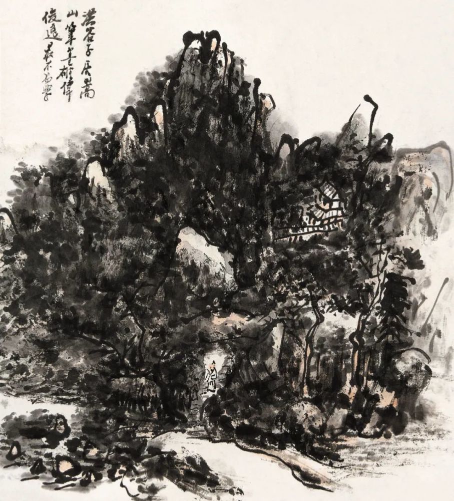 黄宾虹山水画的变与不变