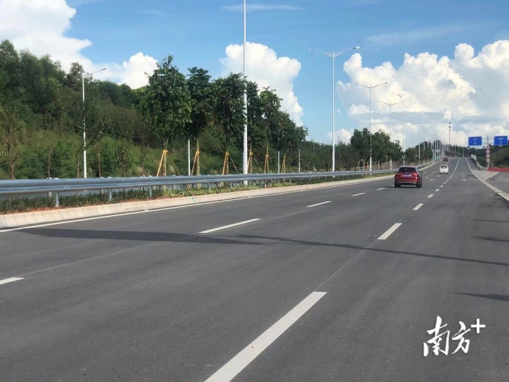 试通车南朗快线翠亨崖口至南贝路段今日开放