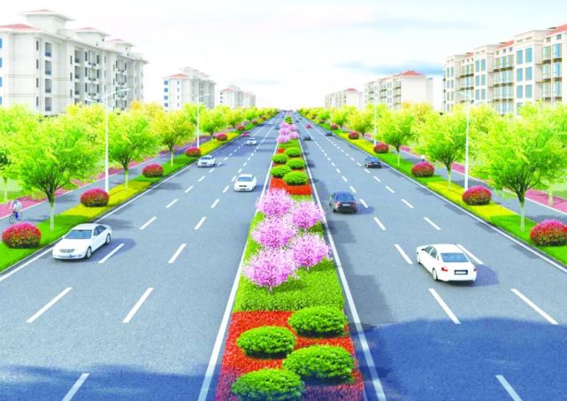 拉开城市框架睢宁这条断头路要建成这样的主干道