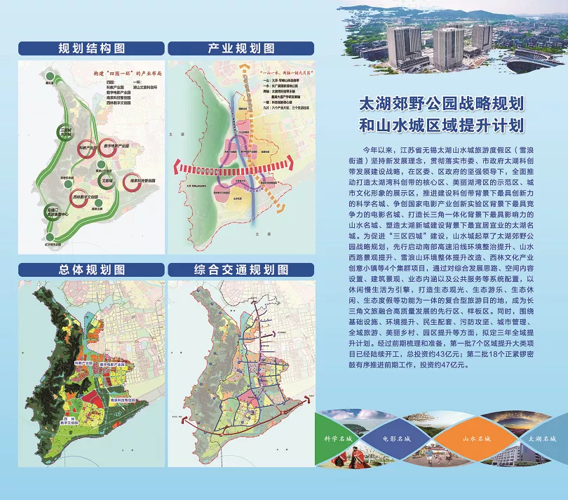《 太湖郊野公园战略规划和山水城区域提升计划》
