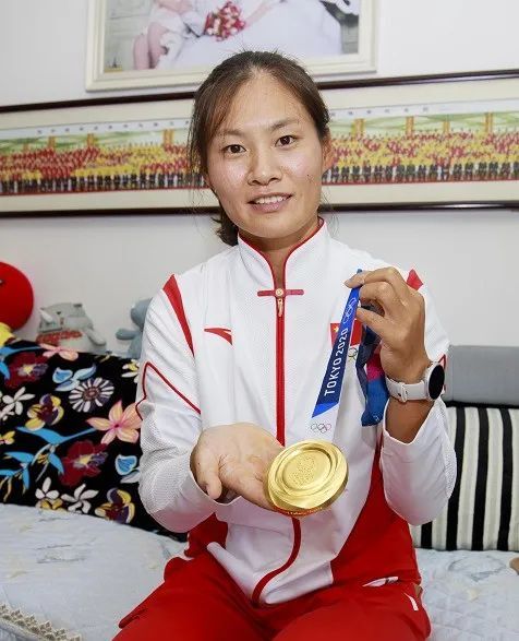 家在漯河奥运冠军吕扬回家