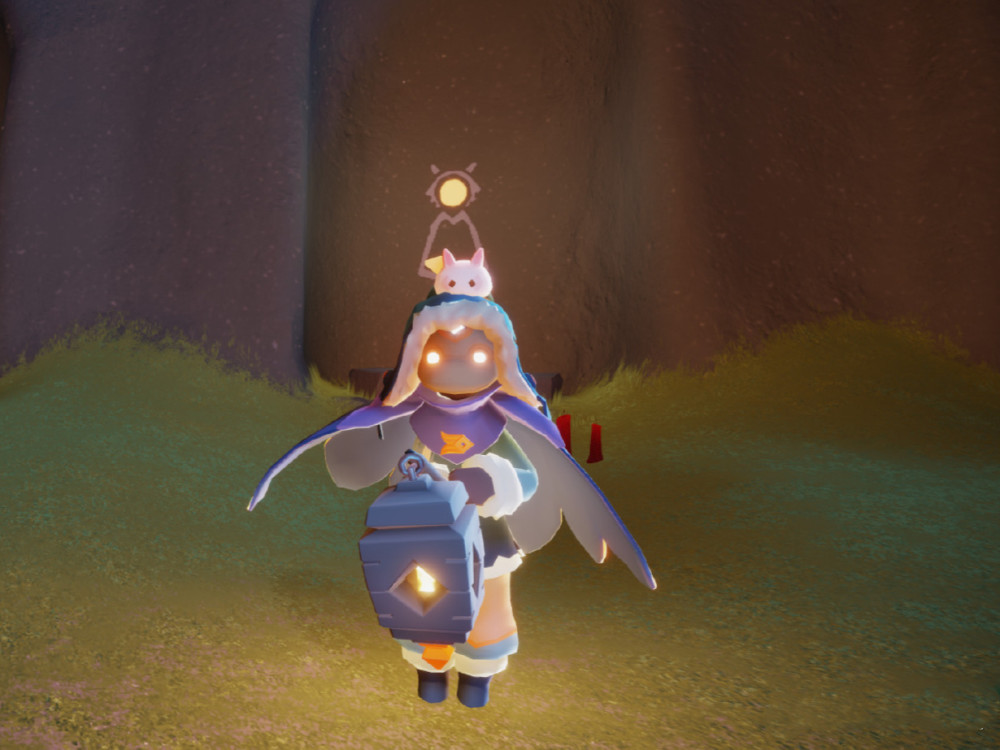 灯笼有一个专属动作,放灯笼的时候会前空翻.