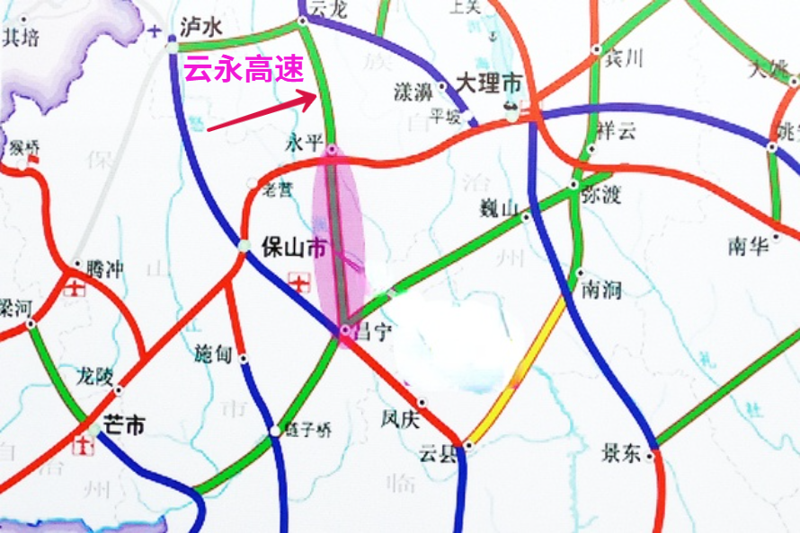 永勐高速线路图图片