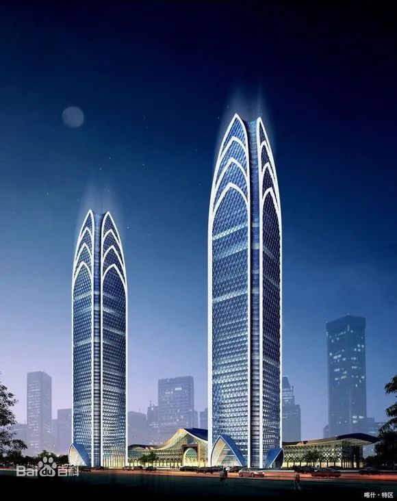 新疆世界级地标建筑——喀什特区双子塔大厦