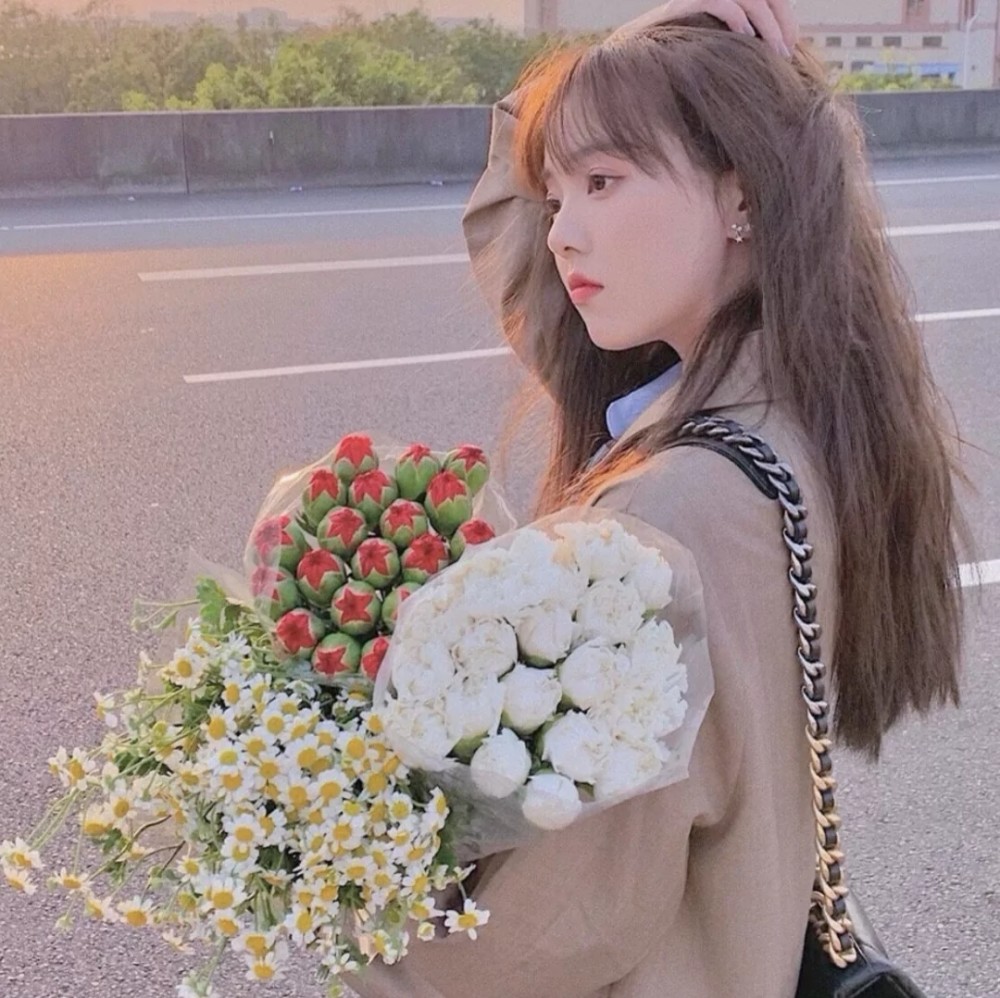 ins甜美可爱的女生头像