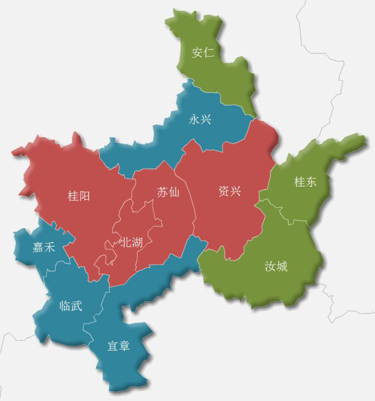 湖南省的區劃調整13個地級市之一郴州市為何有11個區縣