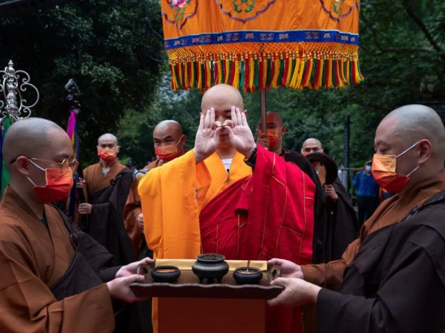 上天竺法喜讲寺圆诠法师荣膺方丈升座庆典图片集
