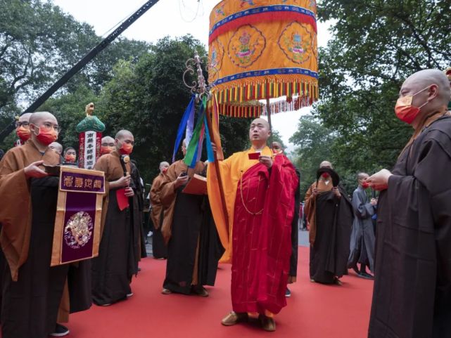 上天竺法喜讲寺圆诠法师荣膺方丈升座庆典图片集