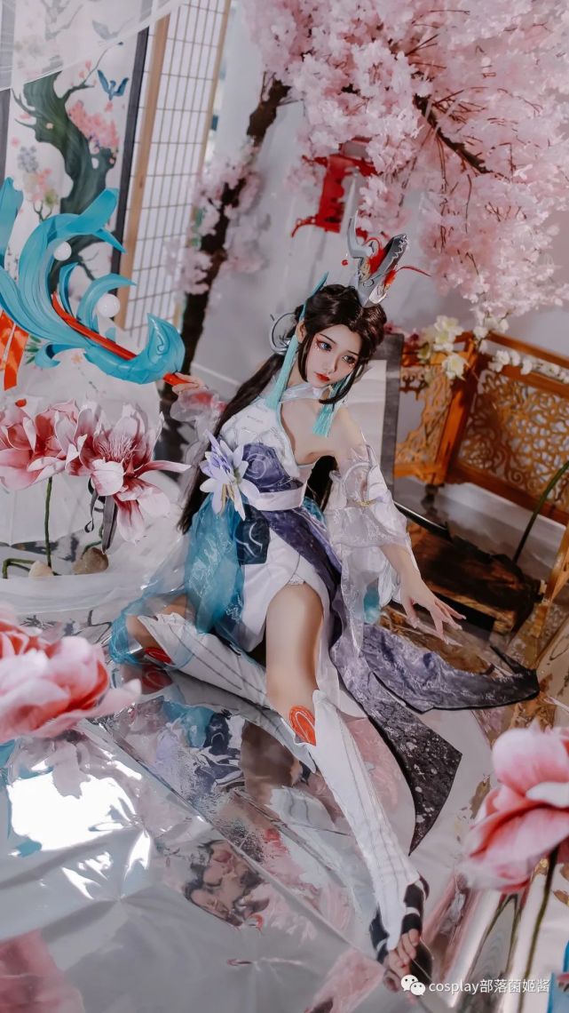 cos王者荣耀大乔白鹤梁神女七哥