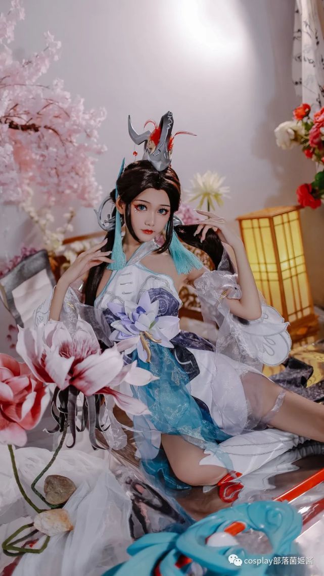 cos:王者荣耀大乔白鹤梁神女@七哥