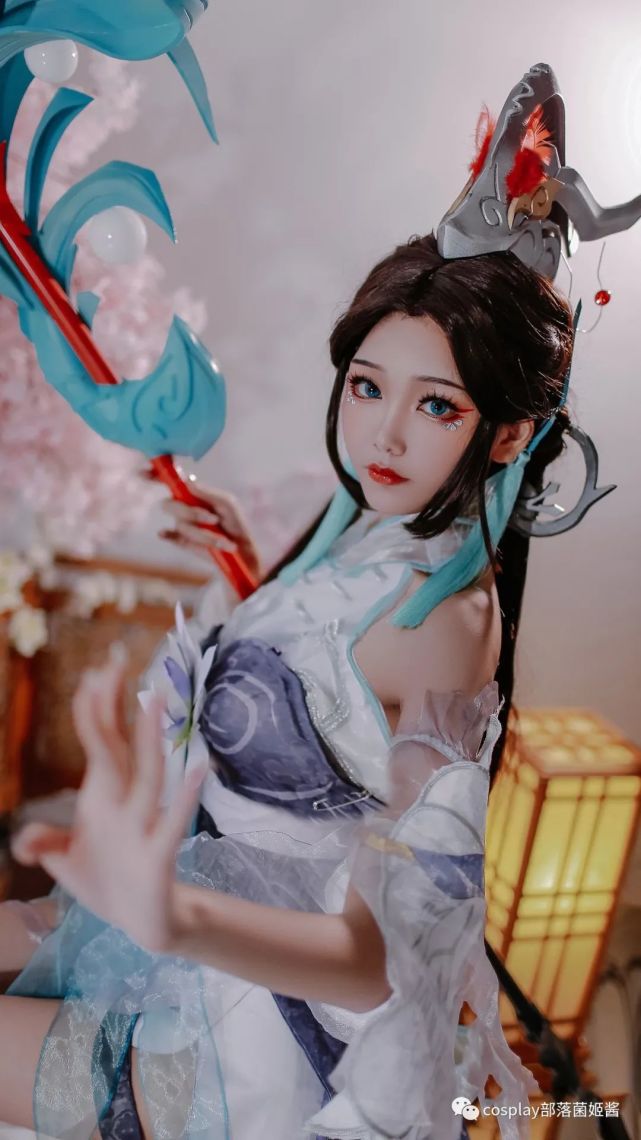 cos:王者荣耀大乔白鹤梁神女@七哥