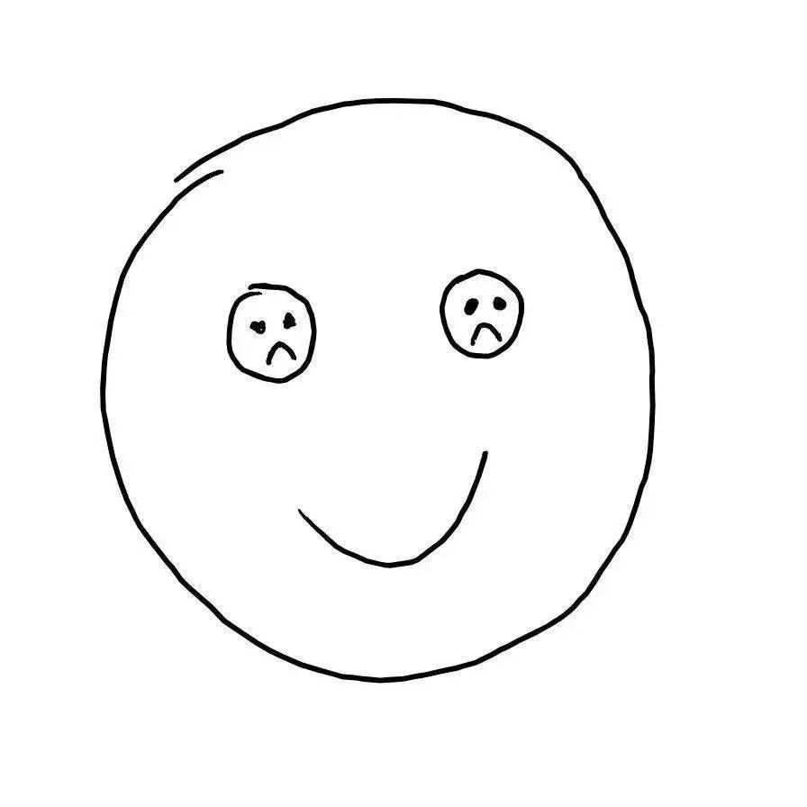 远去的背影怎比得上迎面而来的笑脸简约头像