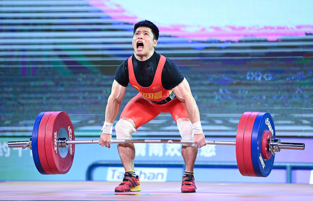 全运会举重男子61公斤级决赛赛况2