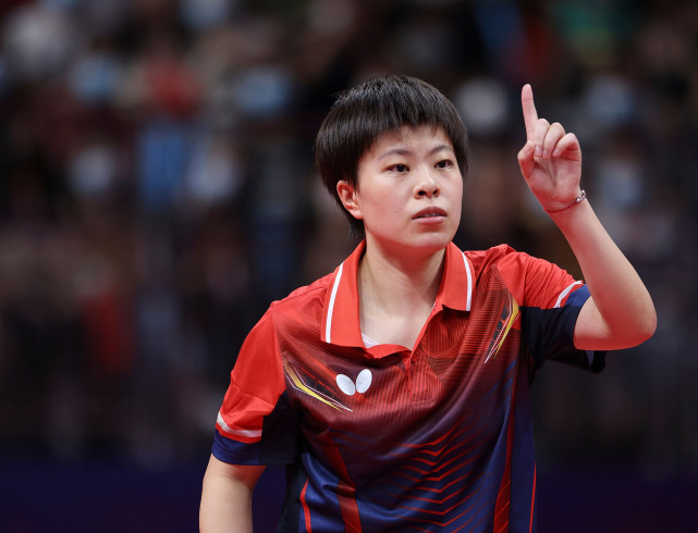 全运会乒乓球辽宁队夺得女团冠军3