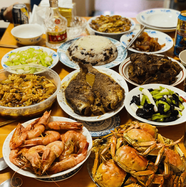 朋友圈晒8家中秋团圆饭,有的温馨,有的丰盛,最想吃第8家_腾讯新闻
