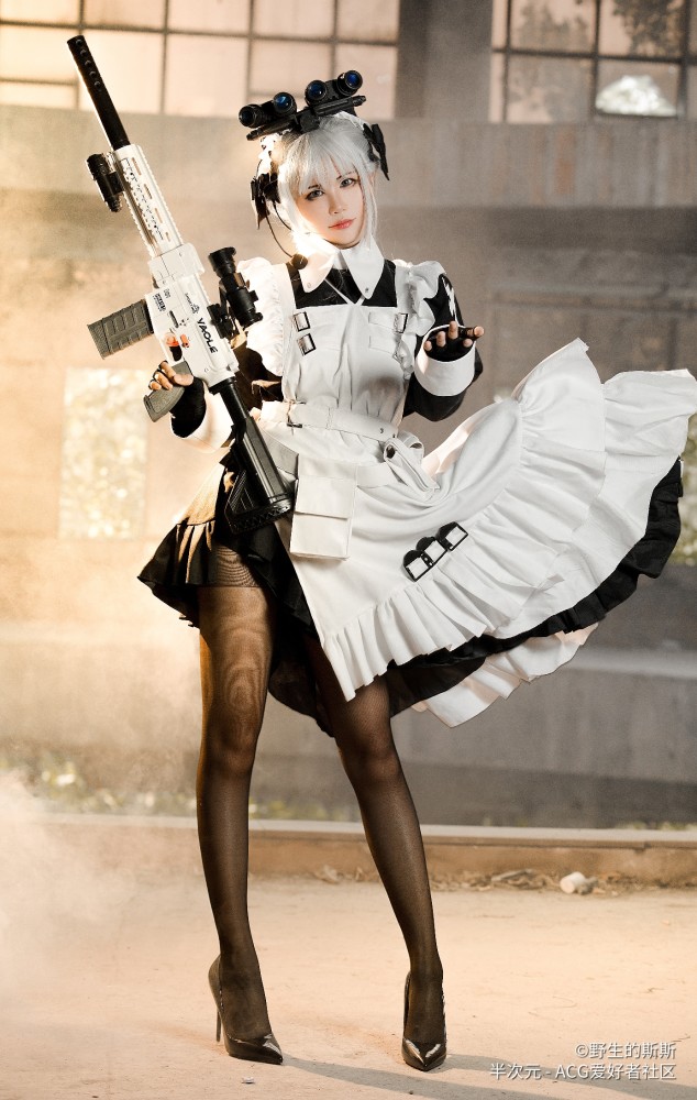 战斗女仆cos正片红桃黑桃