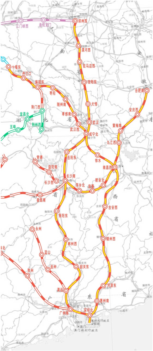 湖南如何規劃統籌——四省(江西,重慶,湖北)高鐵斷頭路?