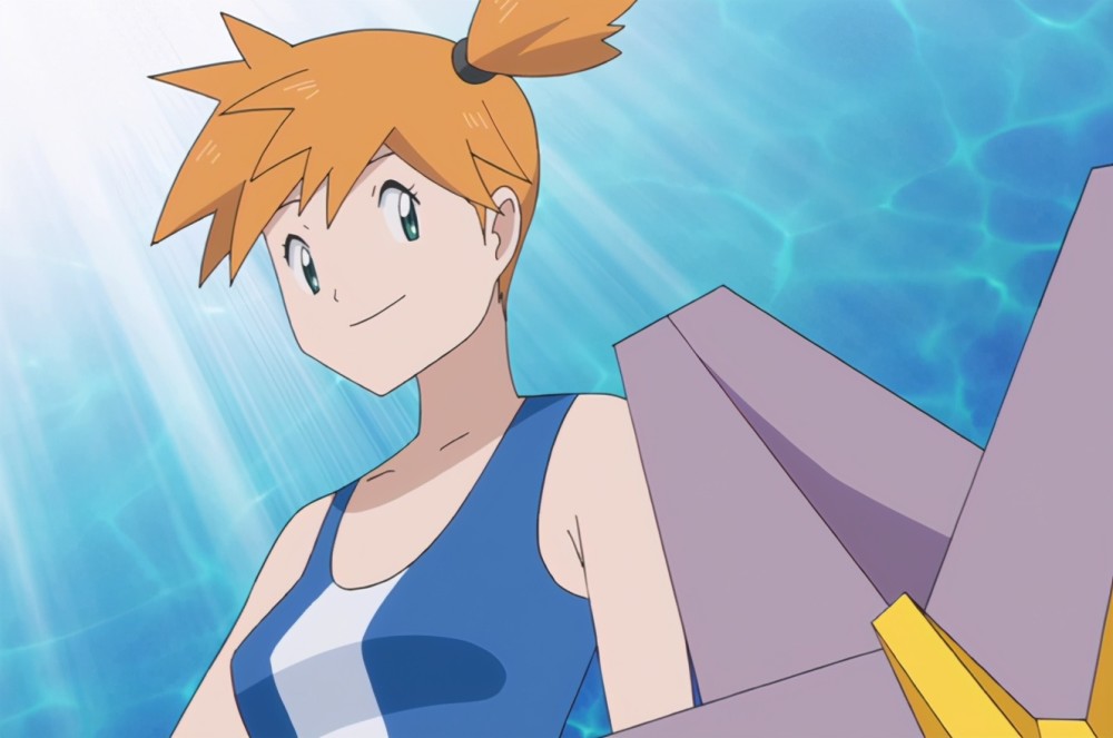 宝可梦无印篇的第一女主小霞游戏中的主打并非暴鲤龙