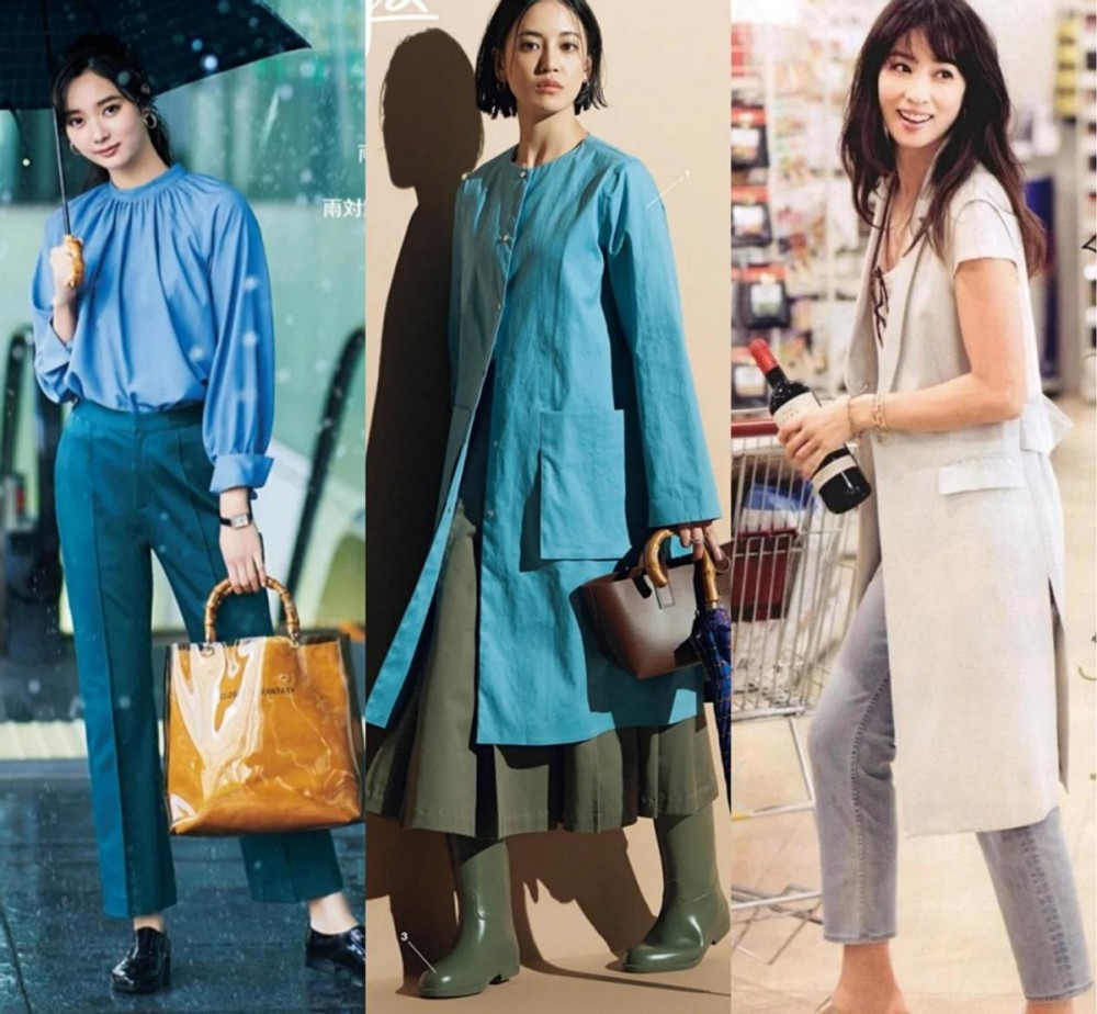 学日本女人简约大方显气质的穿衣方式,秘诀在于会搭配,减龄优雅
