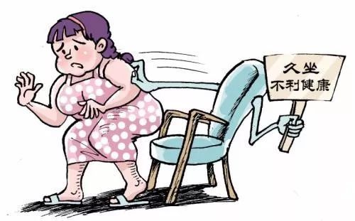 久坐不动不止变胖还能导致血栓
